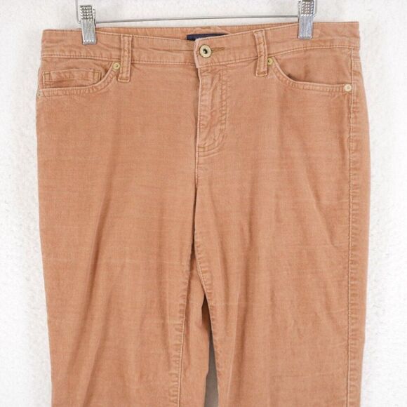 Tommy Hilfiger Brown Corduroy Jeans 6 31/31 Mid‎ Rise - Picture 2 of 7